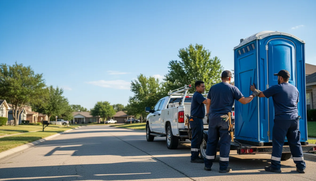 Portable Toilet Rental in Oxford, IA near me